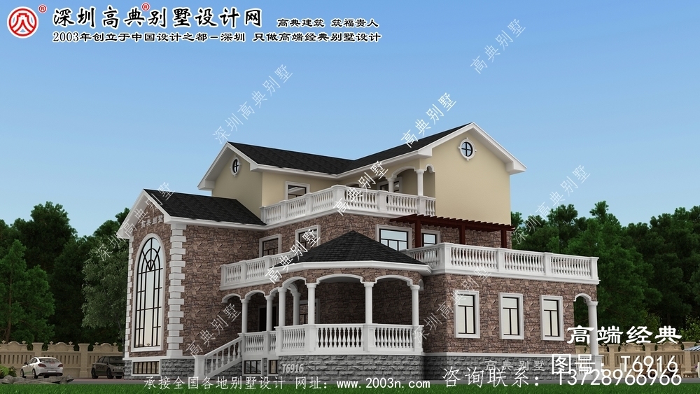 巫山县经典美式别墅设计