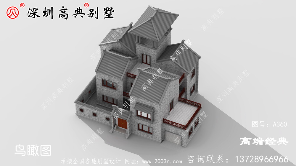 農村自建小四合院圖，這才是咱們老百姓該住的房子，太漂亮了